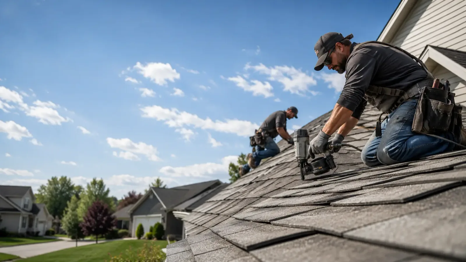 Storm Damage Roof Repair in Rush, NY near me